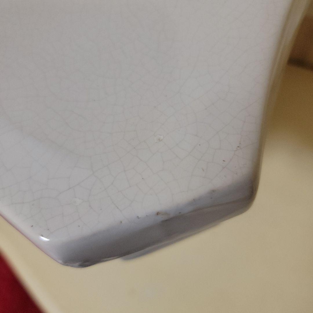 ギリシャ神殿の細工が素敵な花台　コラムスタンド　フラワースタンド　台座