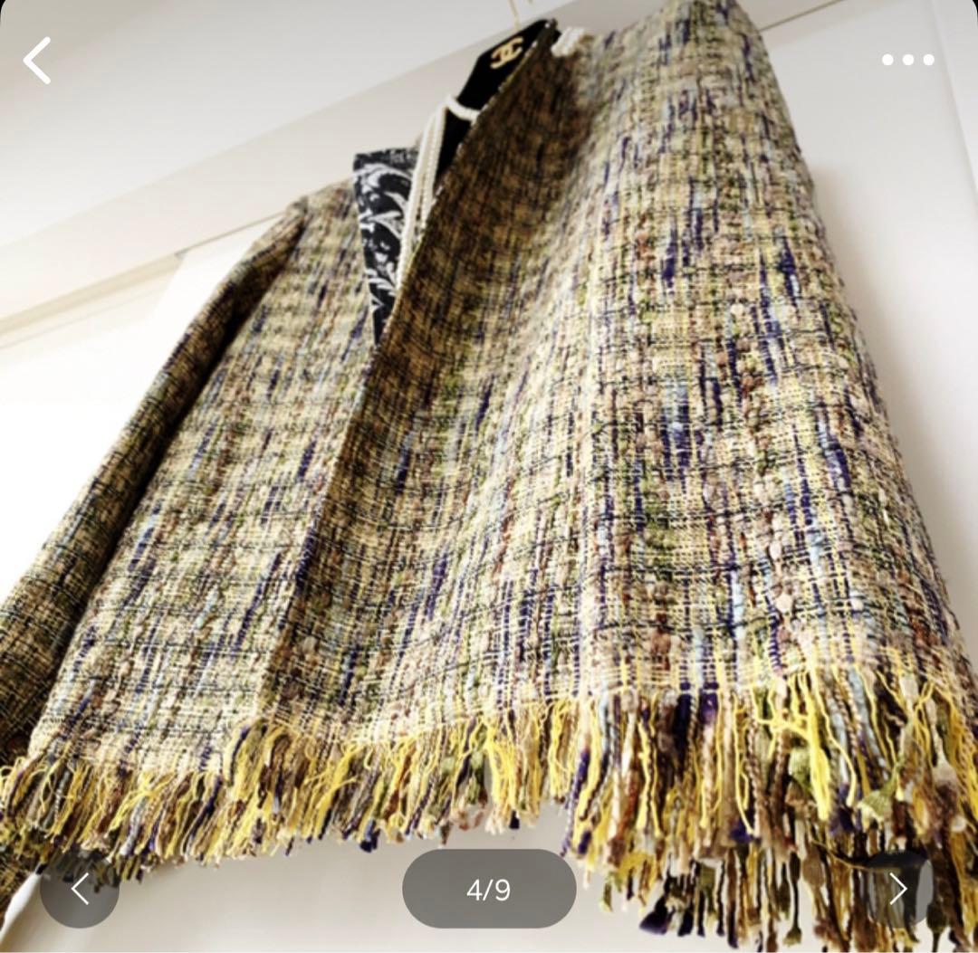 美品　ETRO エトロ 最高級　サマーツイード　ペイズリー　シルク　ジャケット