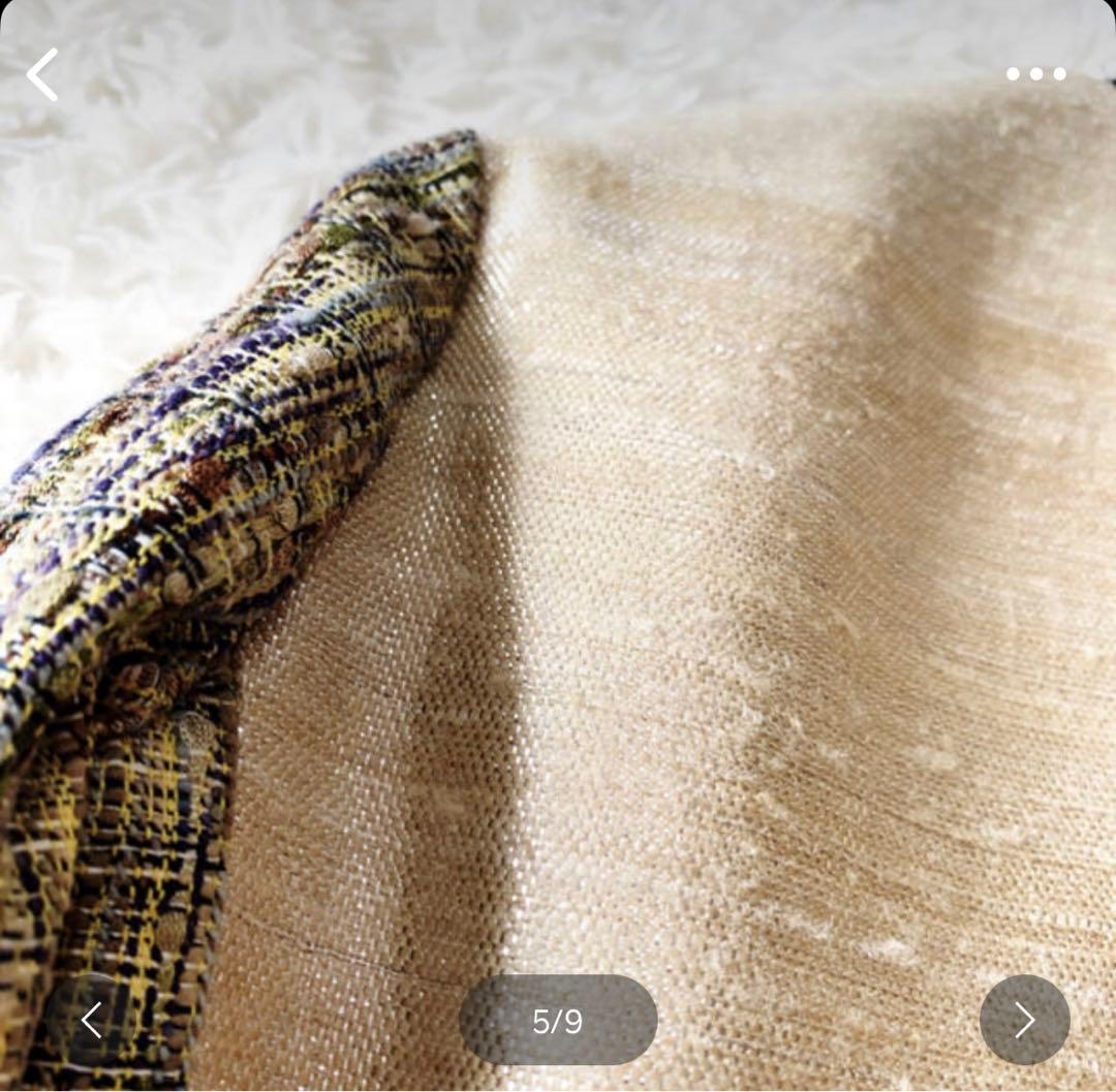 美品　ETRO エトロ 最高級　サマーツイード　ペイズリー　シルク　ジャケット