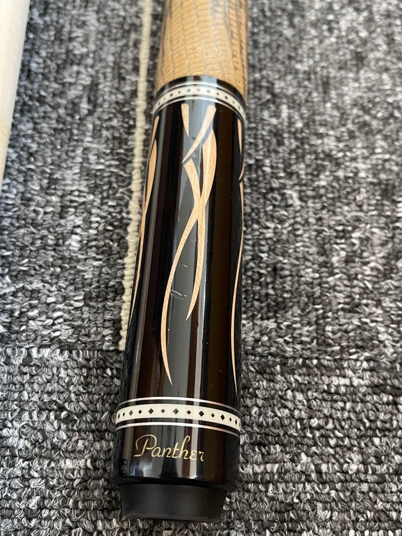 ビリヤード Panther カスタムキュー シャフト3本 バット傷有り 10山