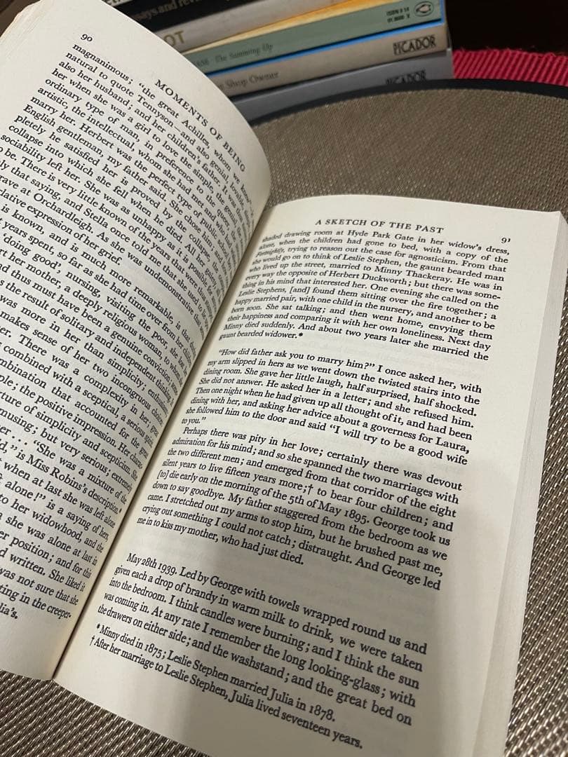 希少　Moments of Being Virginia Woolf