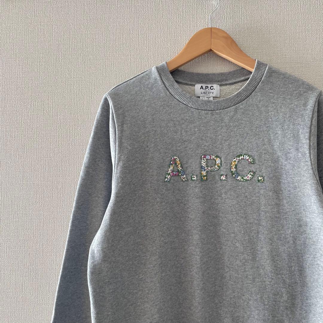 【専用】A.P.C.× LIBERTYロゴスウェット apcアーペーセーリバティ