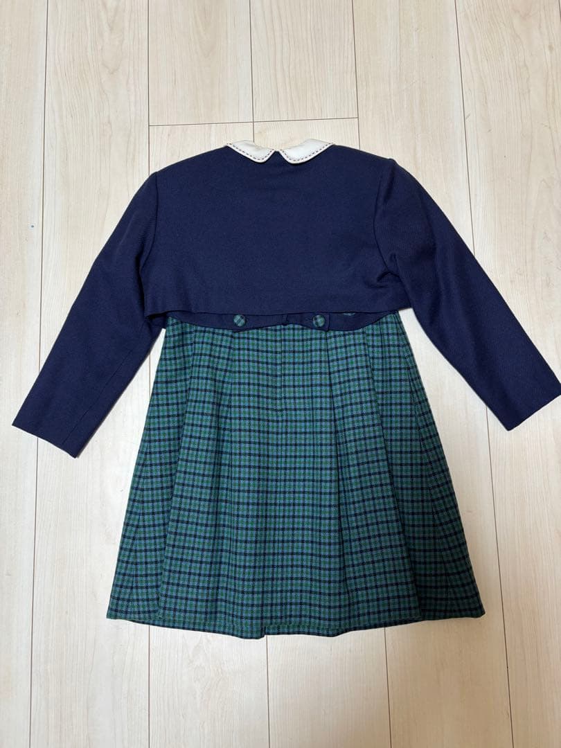 120 ファミリア フォーマルボレロつきワンピース 七五三 卒園式 入学式発表会