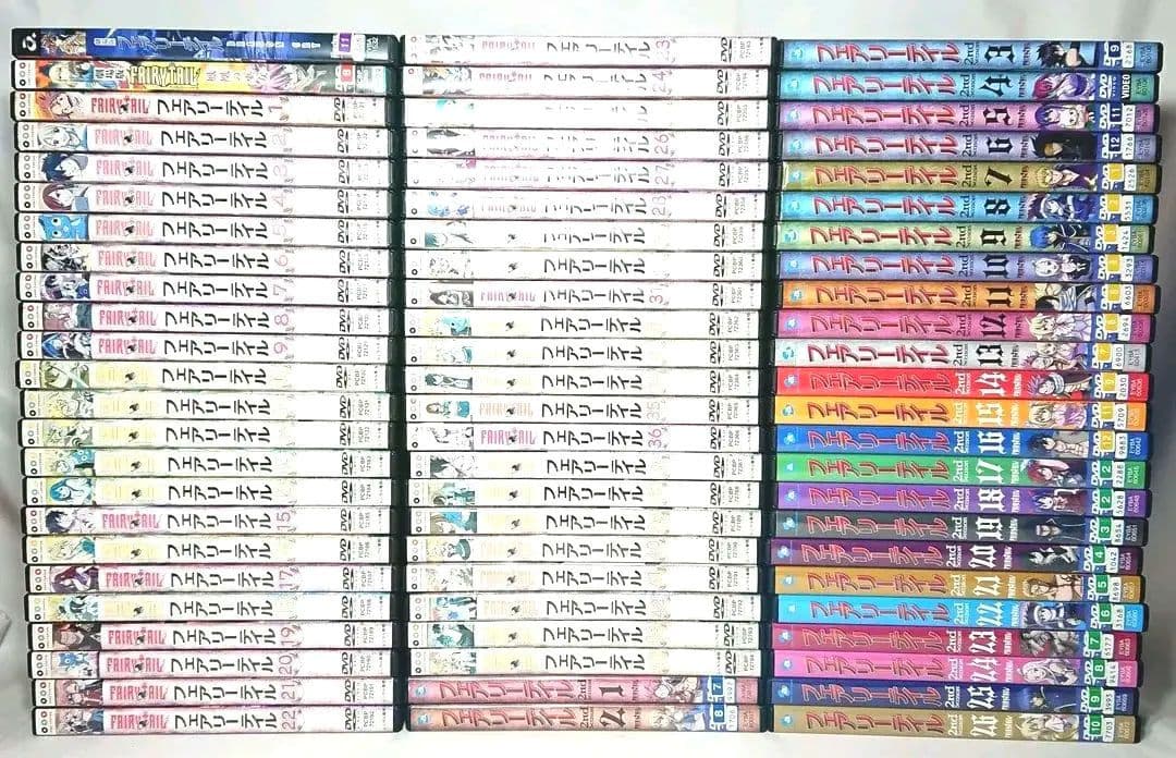 FAIRY TAIL/フェアリーテイル【1st+2nd+劇場版】DVD 全72巻