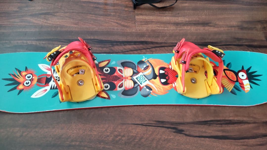 SALOMON スノーボード キッズ４点セット 予備付き