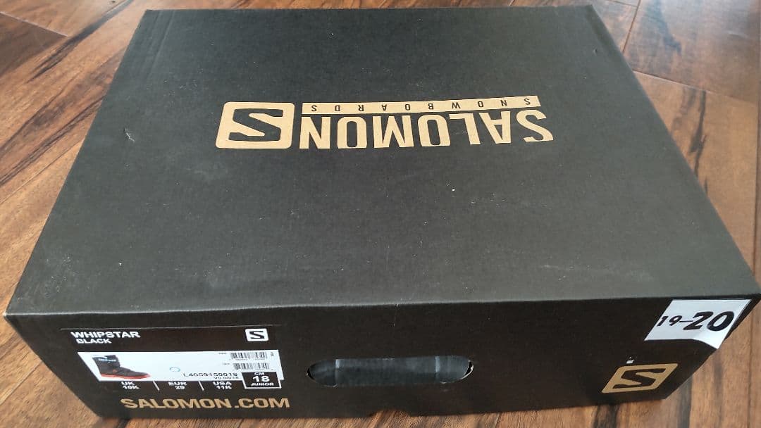 SALOMON スノーボード キッズ４点セット 予備付き