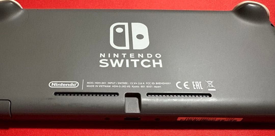 Nintendo Switch Lite グレー　ジャンク　おまけ付き