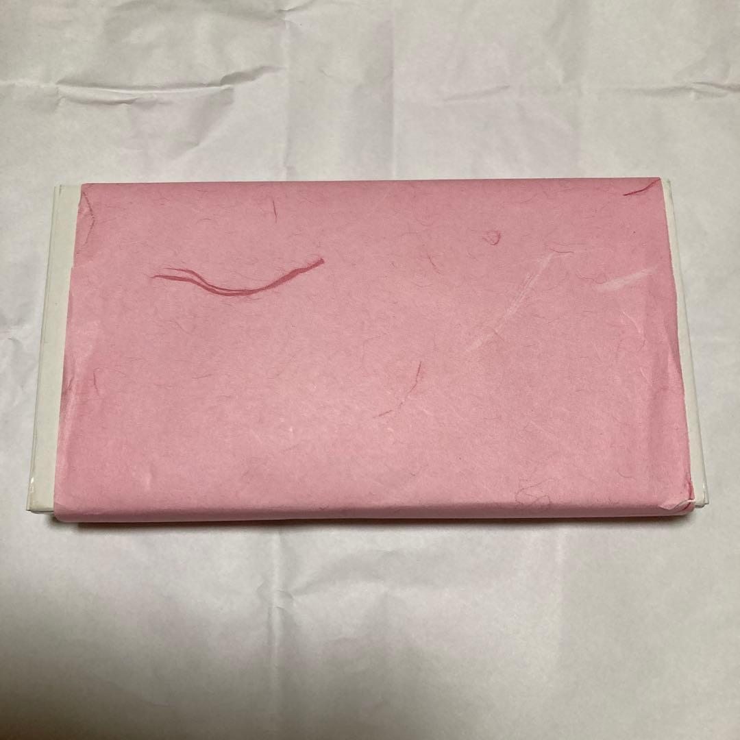 皇居財布ピンク レザー 長財布