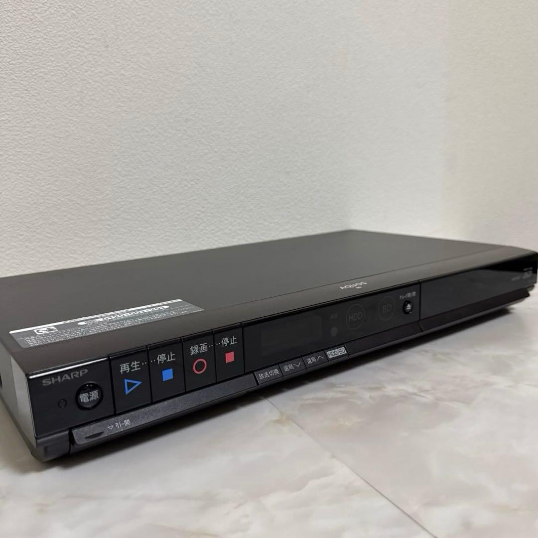 SHARP AQUOS ブルーレイレコーダー 320GB 3D対応 HDMI付き