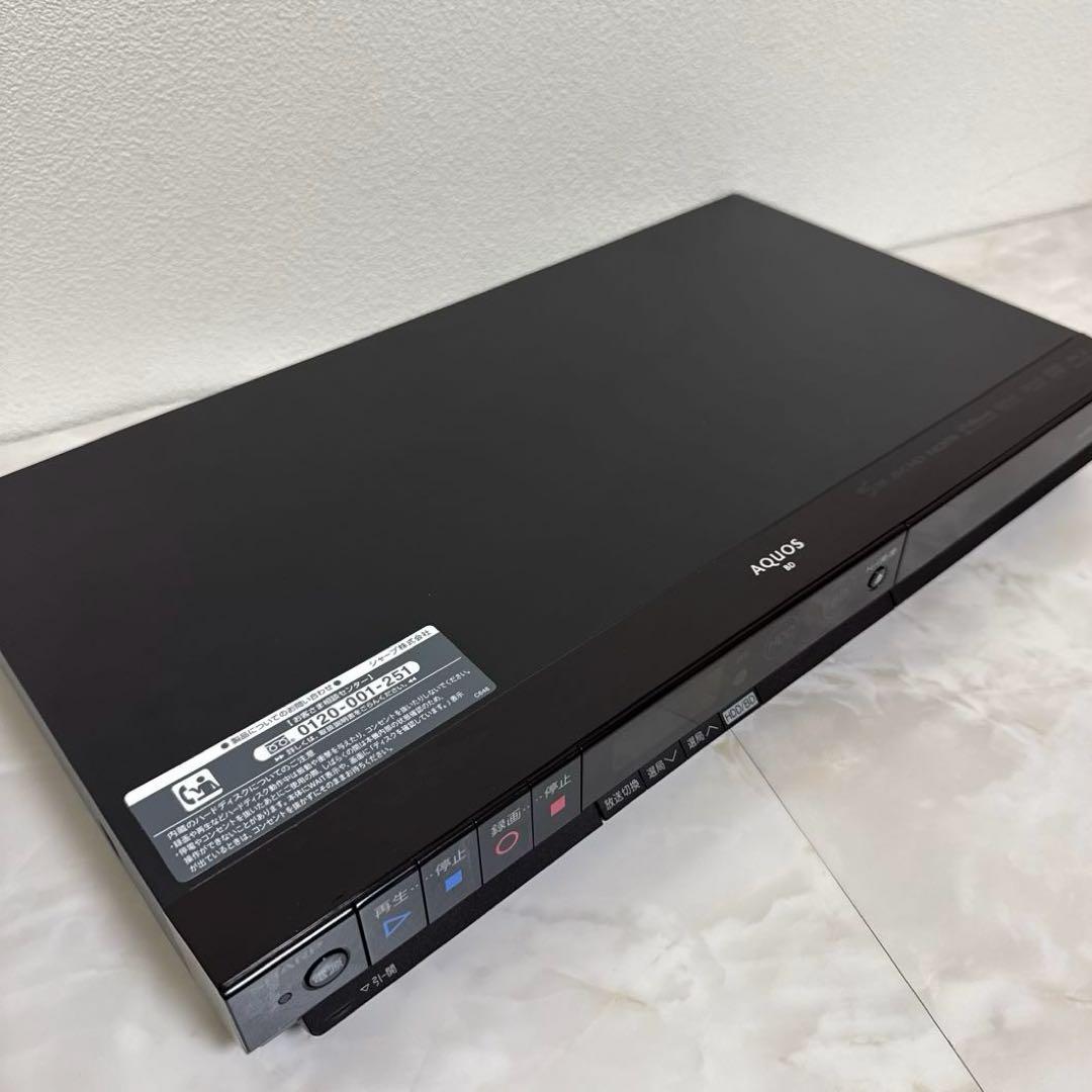 SHARP AQUOS ブルーレイレコーダー 320GB 3D対応 HDMI付き