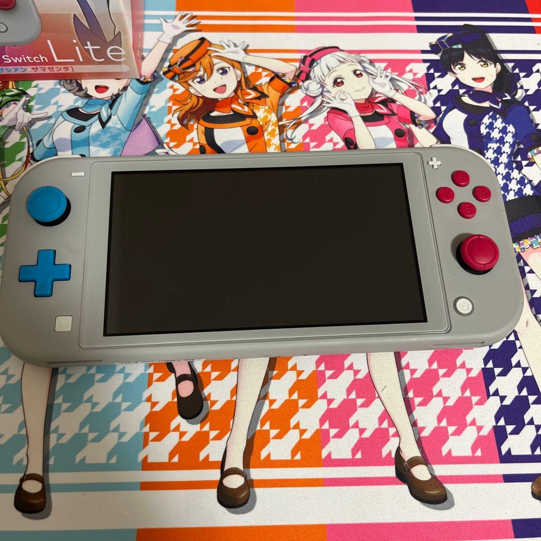 SwitchLiteザシアンザマゼンタカラー 箱付き 充電器欠品 おまけ付け