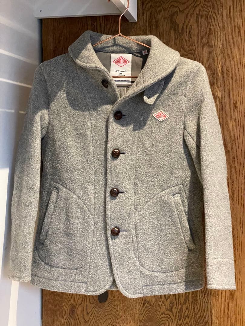 【新品未使用】DANTON ウールジャケット 36 グレー