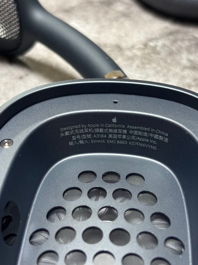 [正規品/美品]Apple AirPods Max 第2世代 スペースグレー