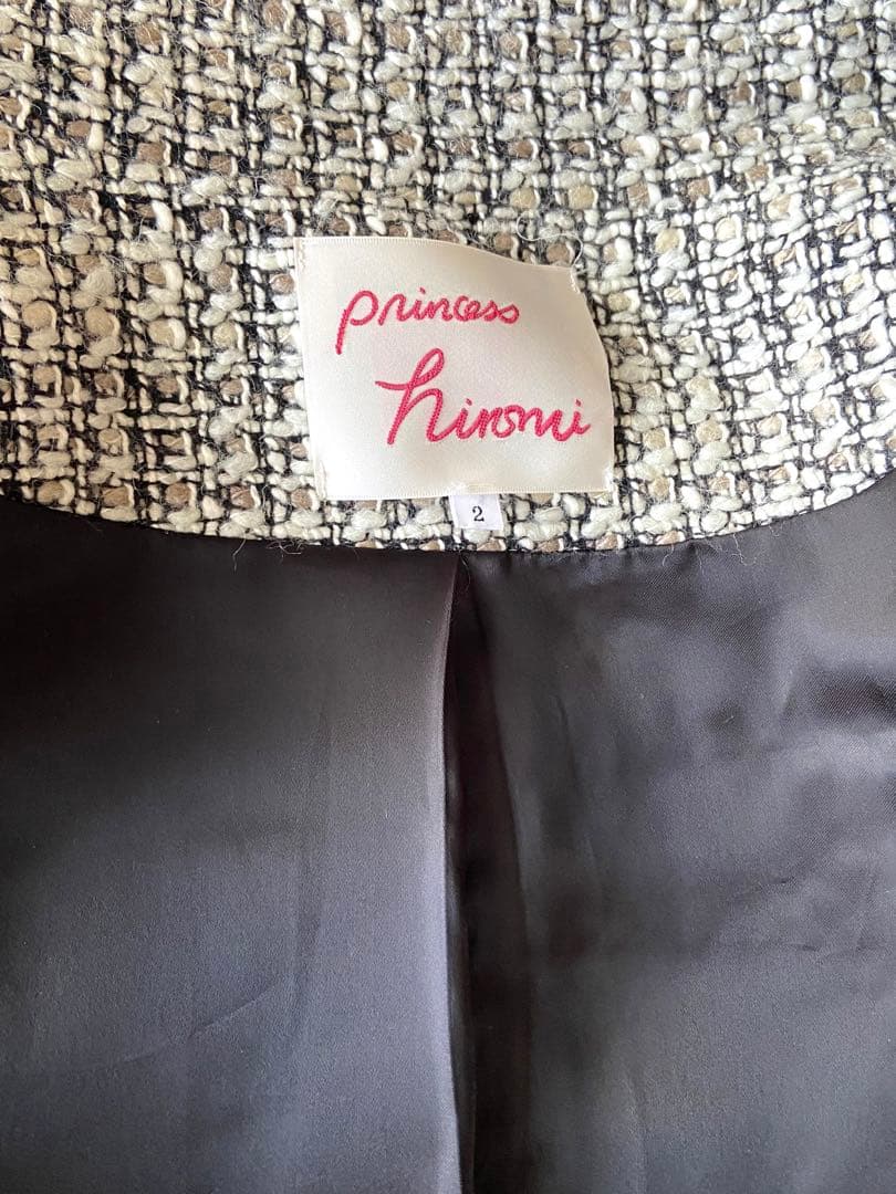 ツィード ロングコート