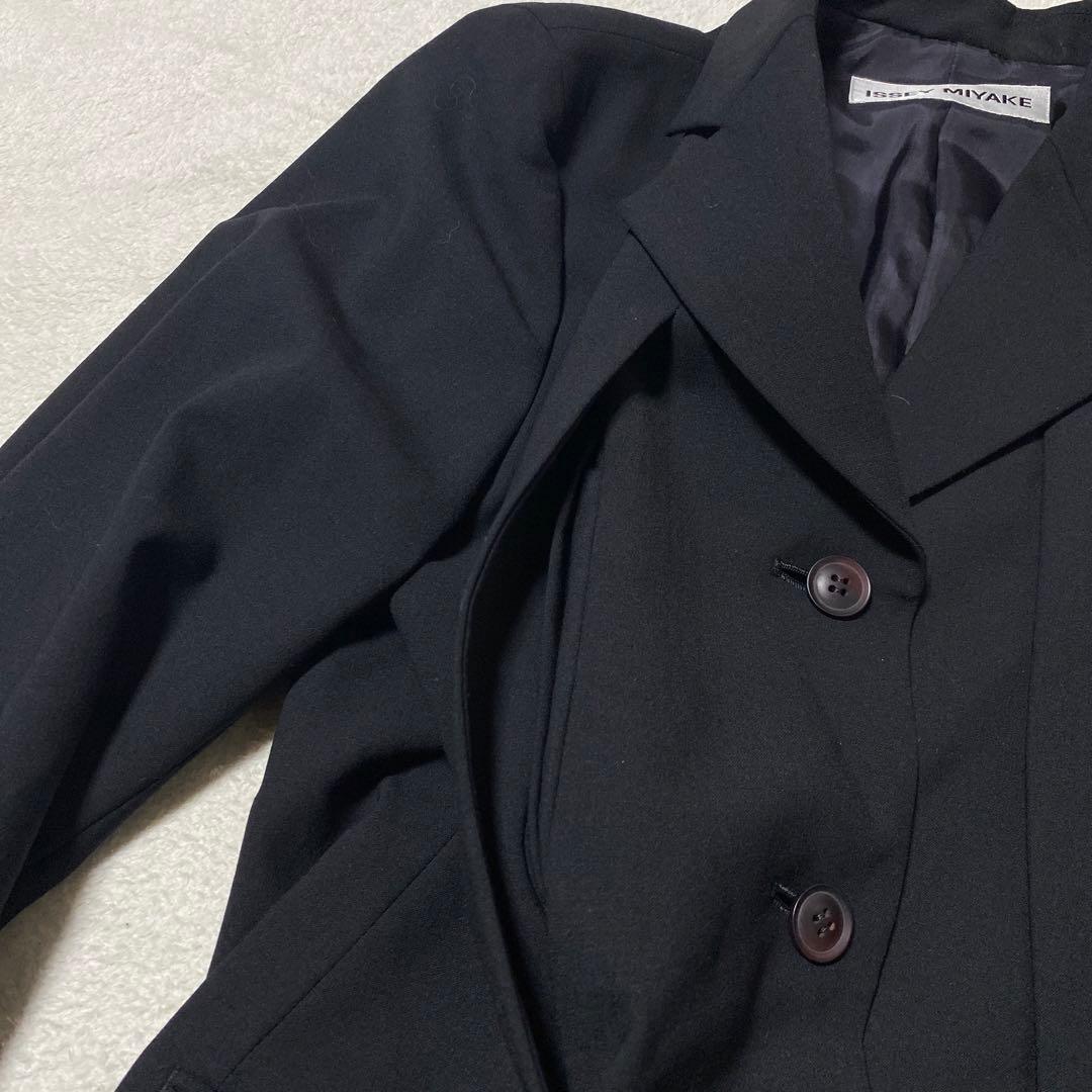 【極美品】ISSEY MIYAKE ステッチデザイン テーラードジャケット