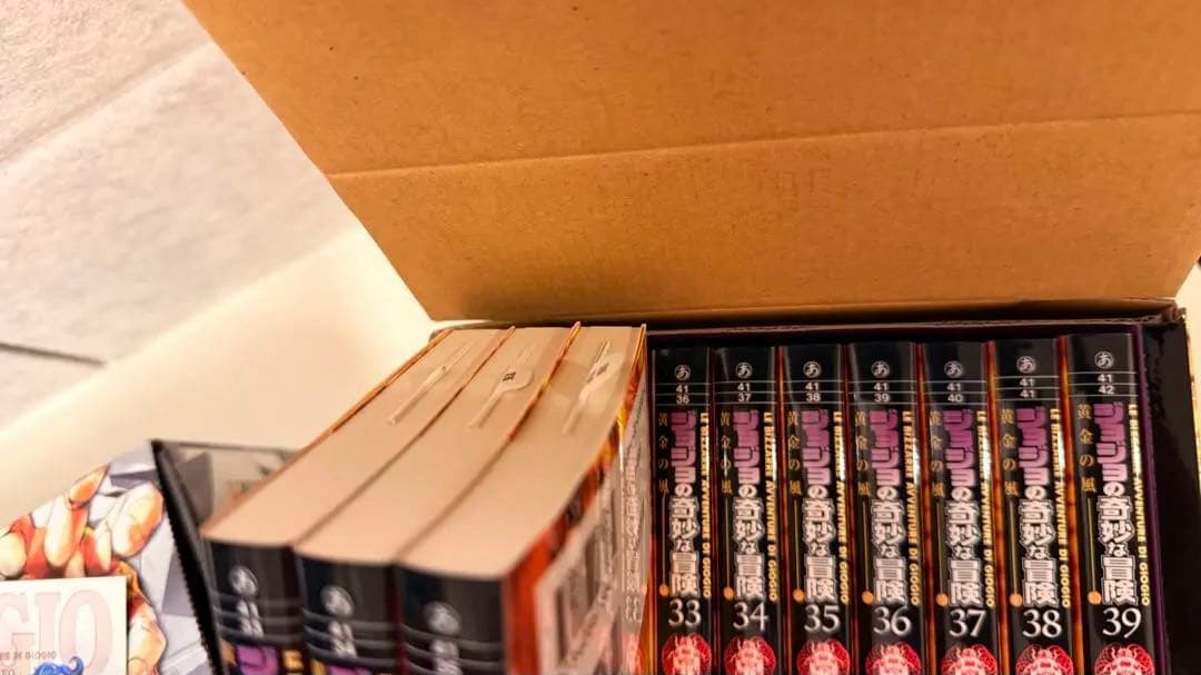 【新品未使用】ジョジョ　文庫版 1-6部　5箱50巻セット　新品