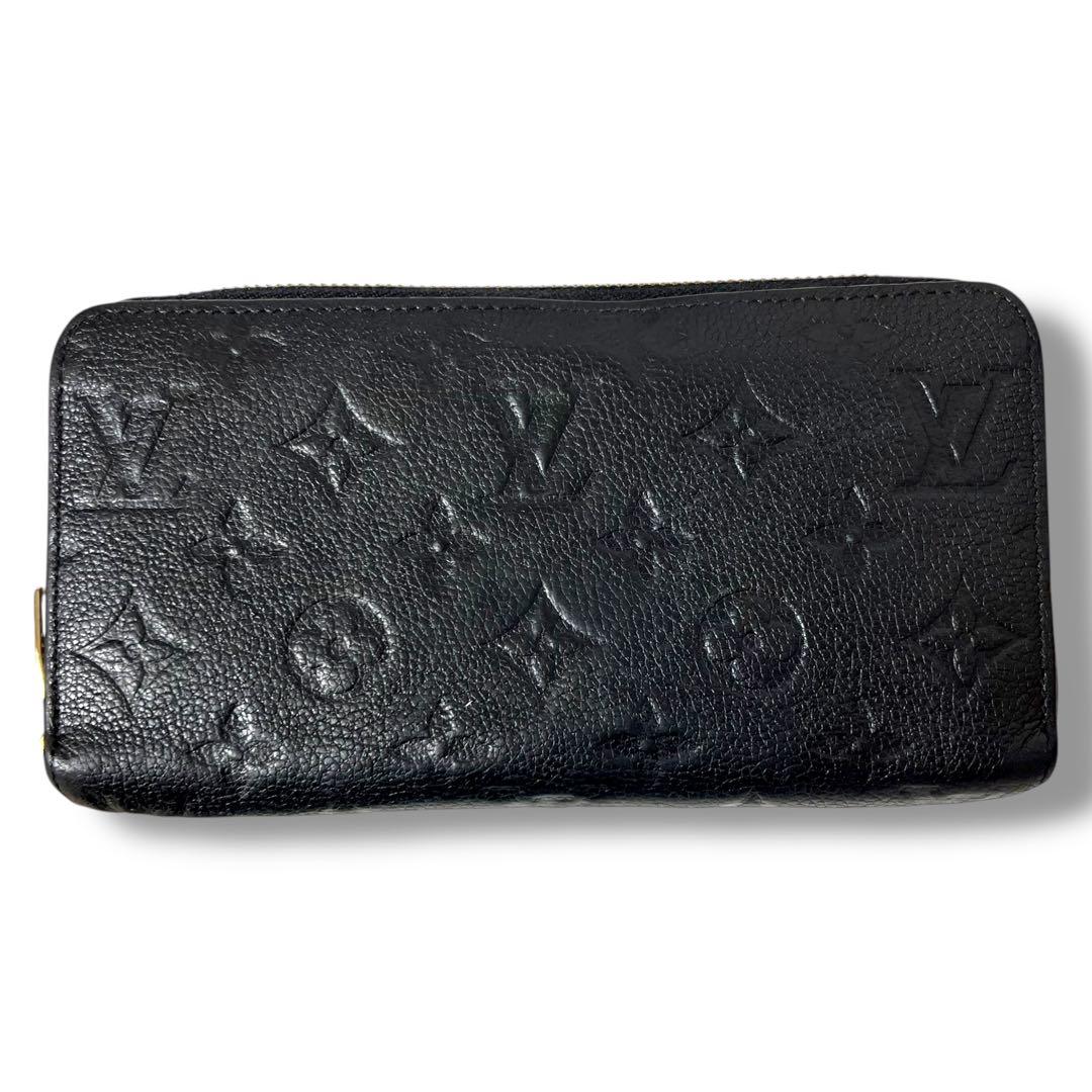 ルイヴィトン アンプラントジッピーウォレット 長財布 ブラック