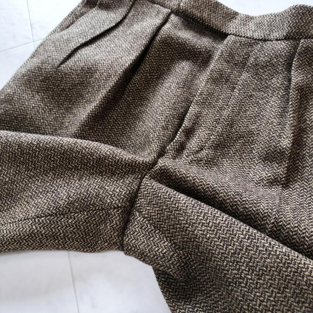 Fumiya Hirano REGENTヘリンボーンツイードスラックス 40 L