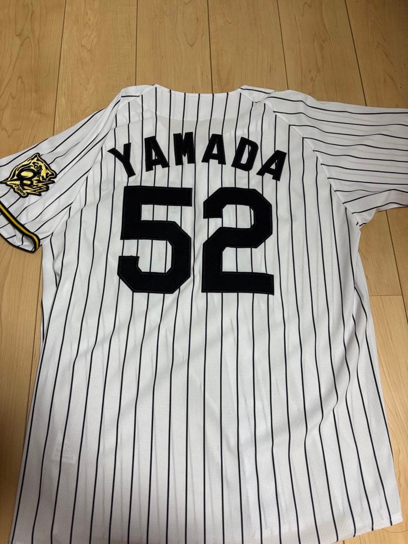 阪神タイガース 山田脩也 ホーム用 レプリカユニフォーム