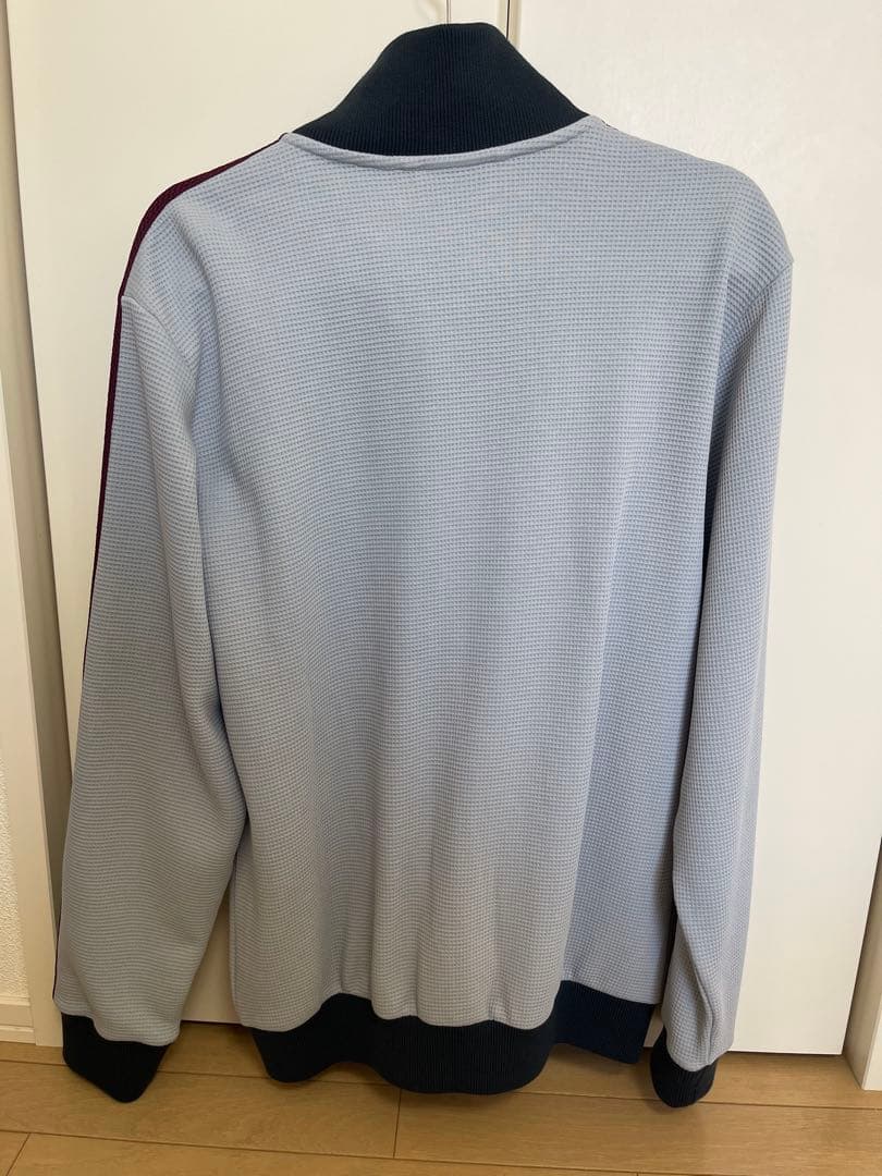 adidas トラックトップ　ワッフルジャージ