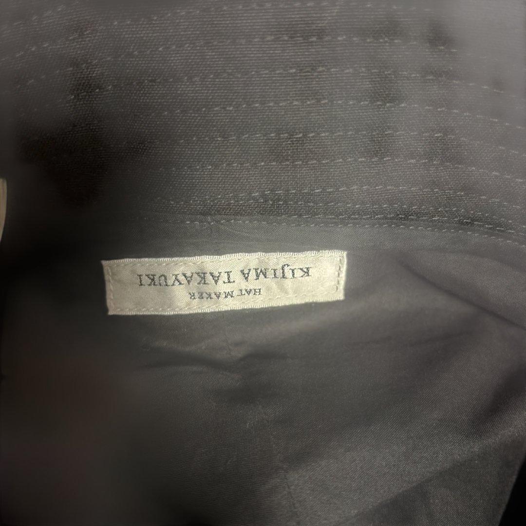 帽子 kijima takayuki sailor cotton blk size 3