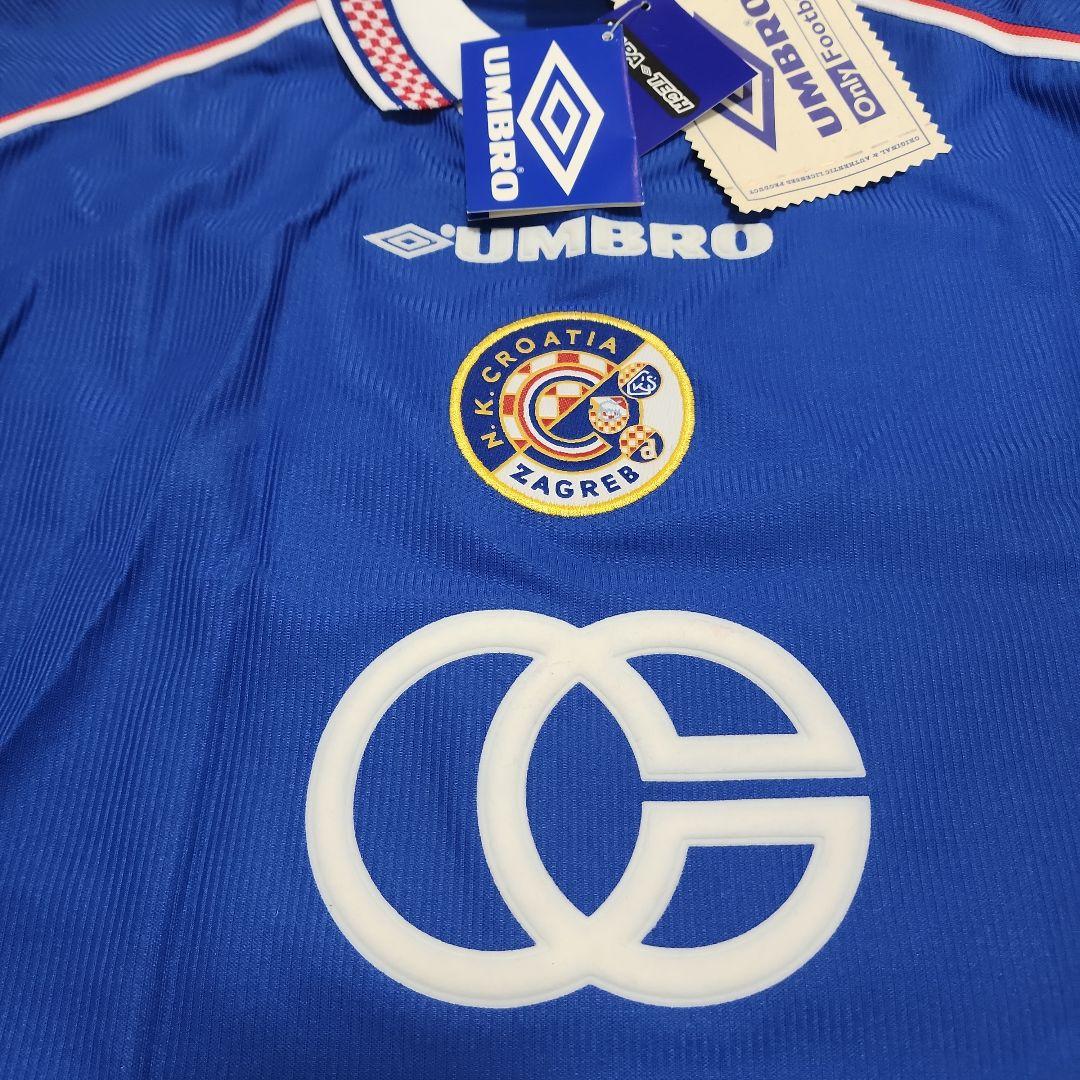 98-99 クロアチアザクレブ ユニフォーム カズ 三浦知良 新品未使用タグ付