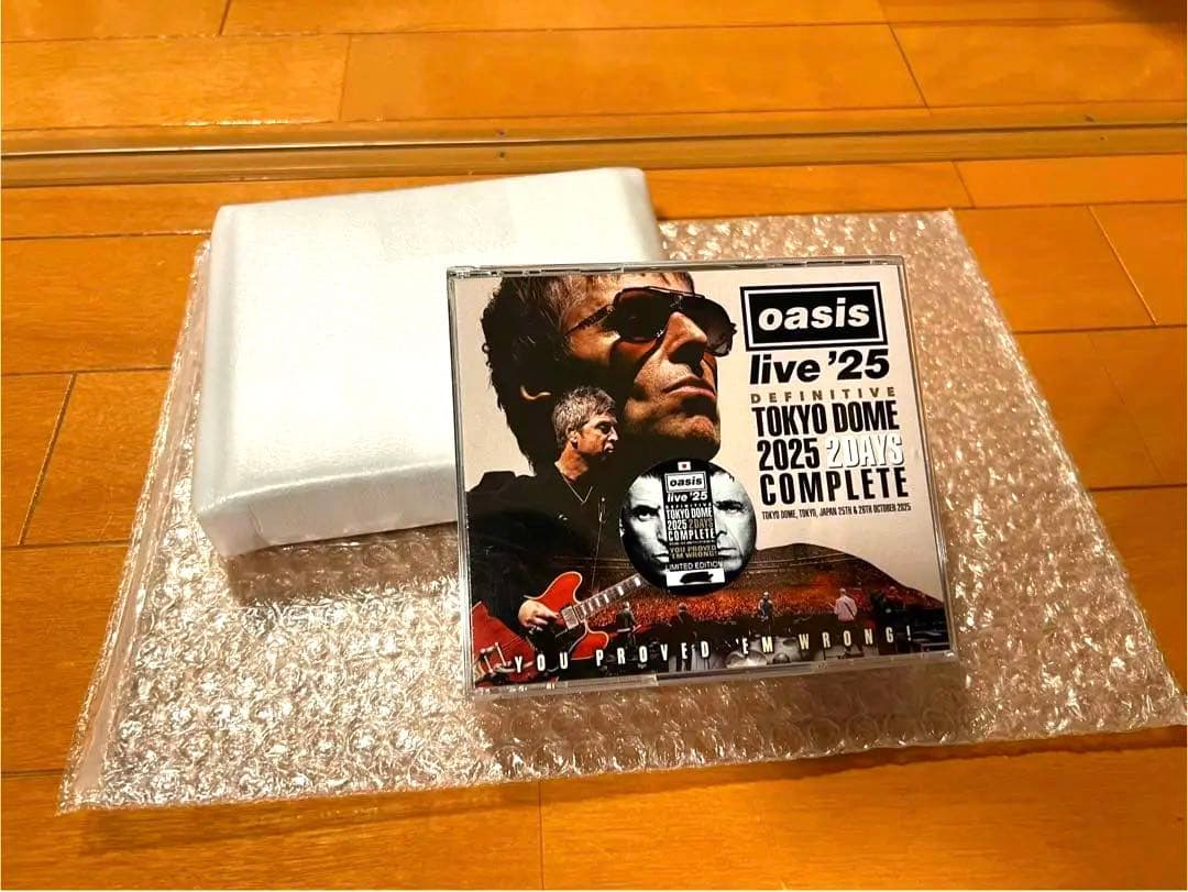 【完全未開封品】oasis DEFINITIVE TOKYO DOME 2025