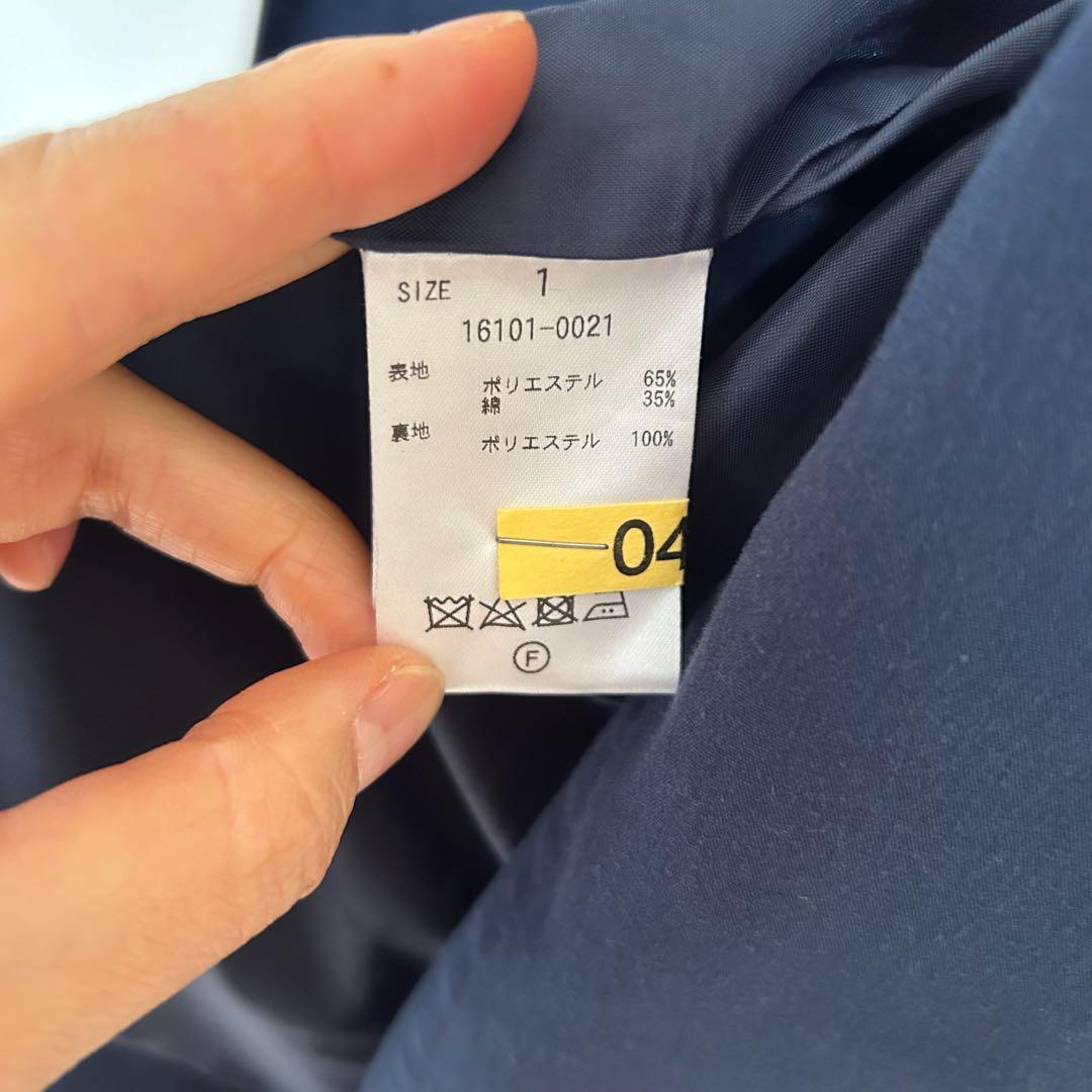 【CLANE】BACK FRILL TRENCH COAT