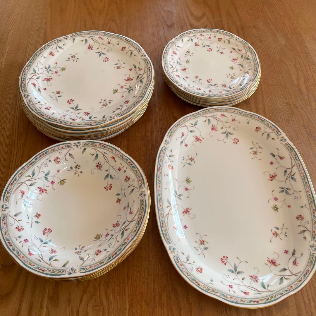 ノリタケ　ハナサラサ　17枚セット