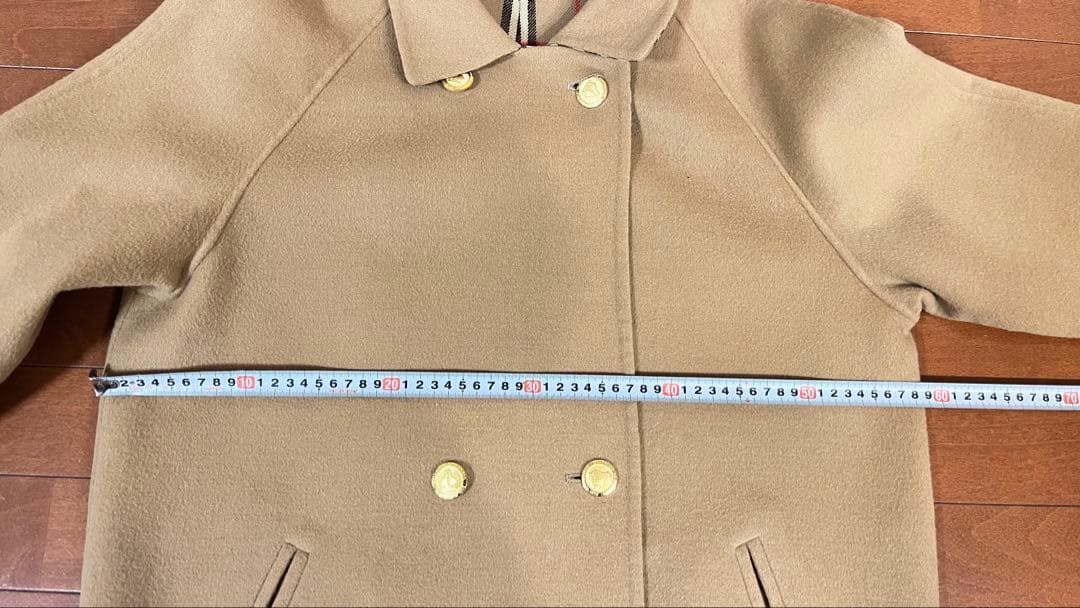 バーバリー ロンドン カシミヤ混 ウール コート　　11号　40 三陽商会