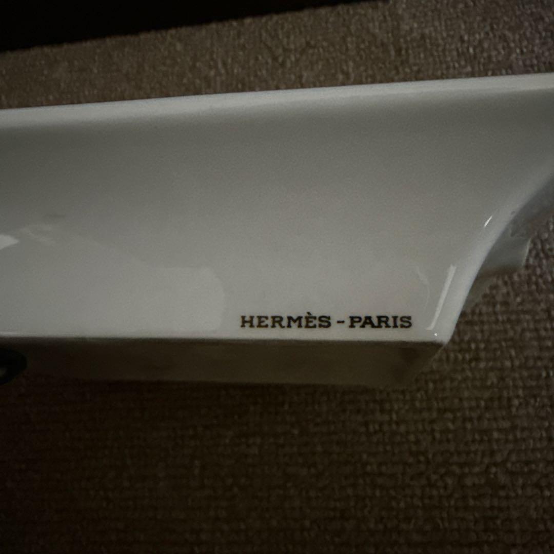 希少 HERMES 灰皿 インドの狩猟