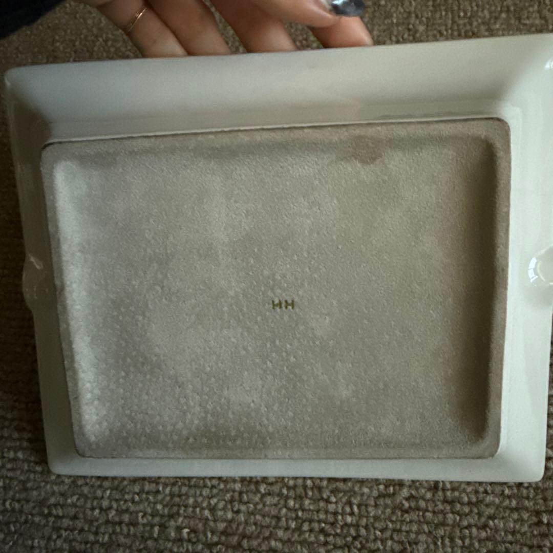 希少 HERMES 灰皿 インドの狩猟