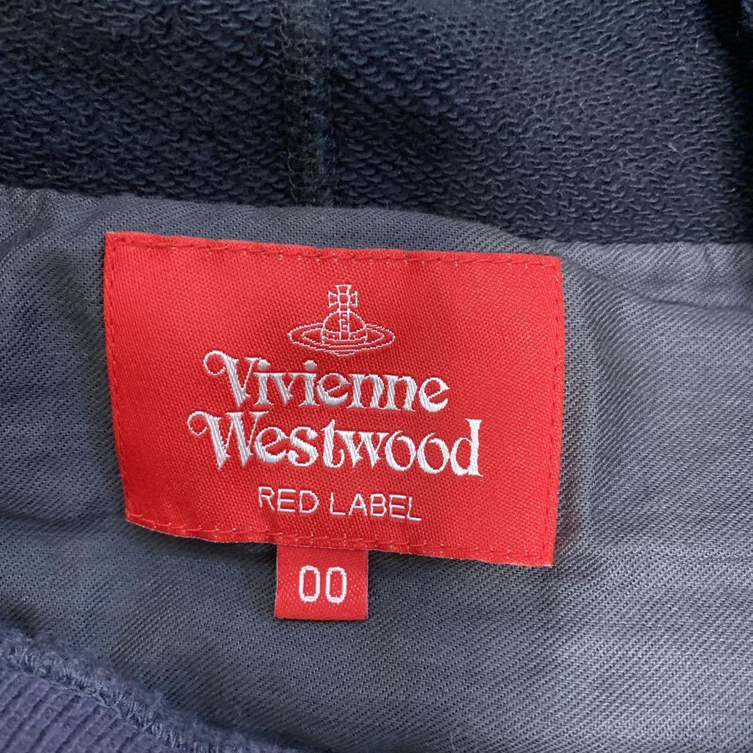 ヴィヴィアンウエストウッド ギンガムパピー パーカーワンピース オーブ刺繍