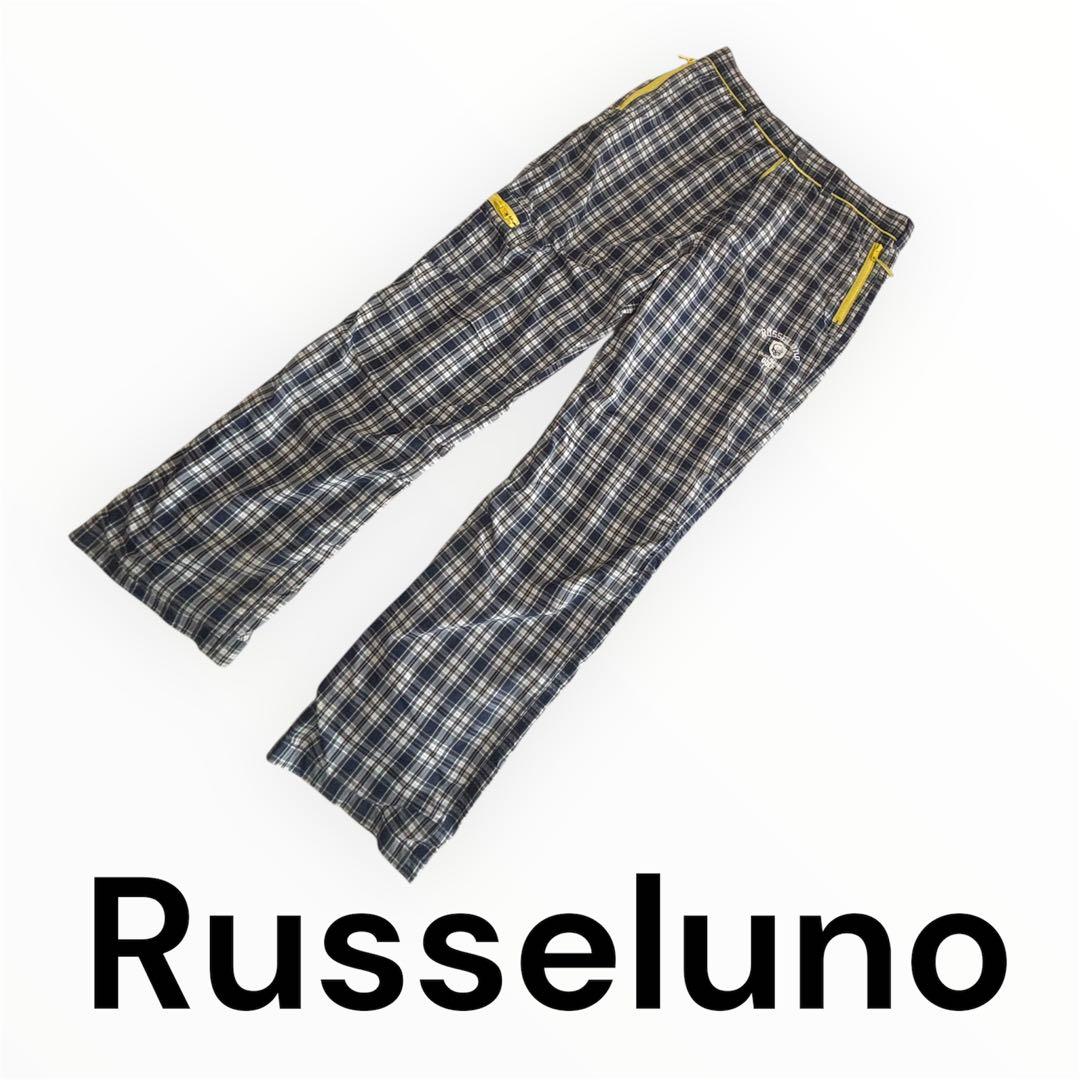 【希少】Russeluno ゴルフパンツ　サイズL ウインドウ防寒パンツ