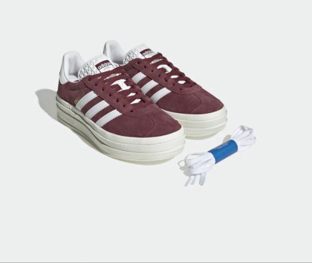 【美品】adidas GAZELLE BOLD HQ6892 スニーカー