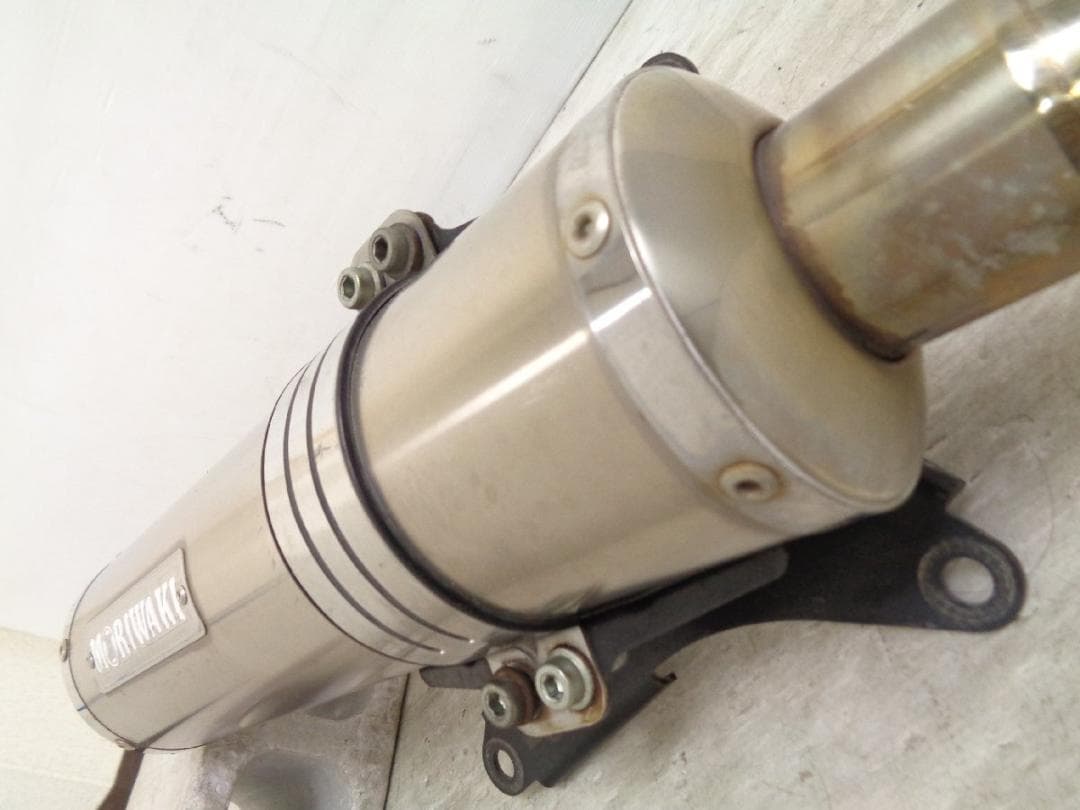 PCX125 初期型 JF28 10-11 モリワキ ZERO チタン マフラー