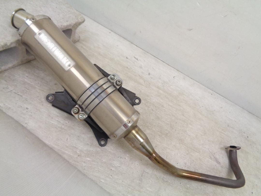 PCX125 初期型 JF28 10-11 モリワキ ZERO チタン マフラー