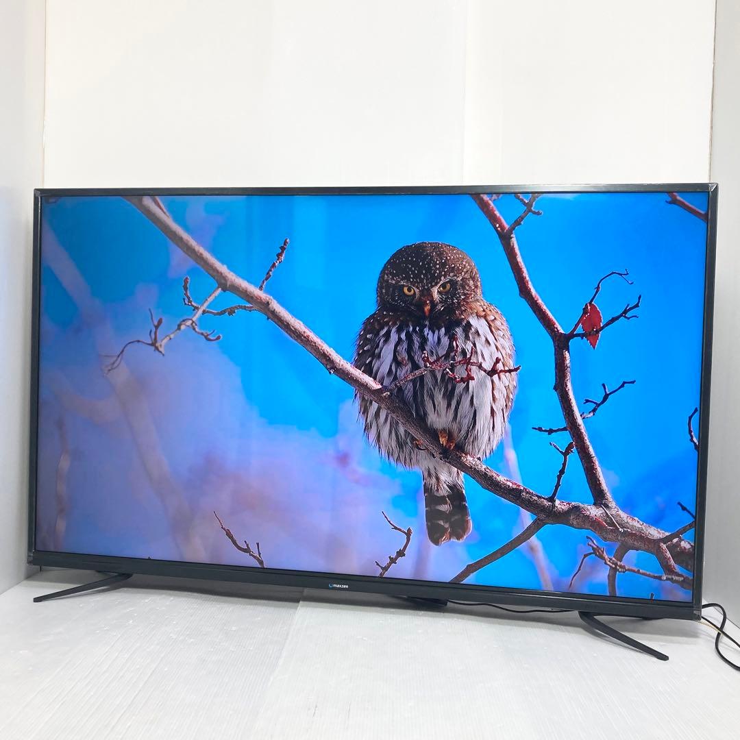 MAXZEN マクスゼン 55V型液晶テレビ JU55SK04 2018年製