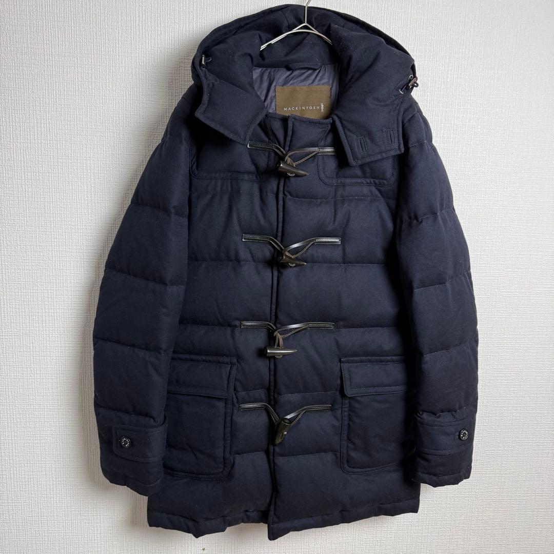 521 MACKINTOSH BADDOCH メンズダッフルダウン 濃紺 フード