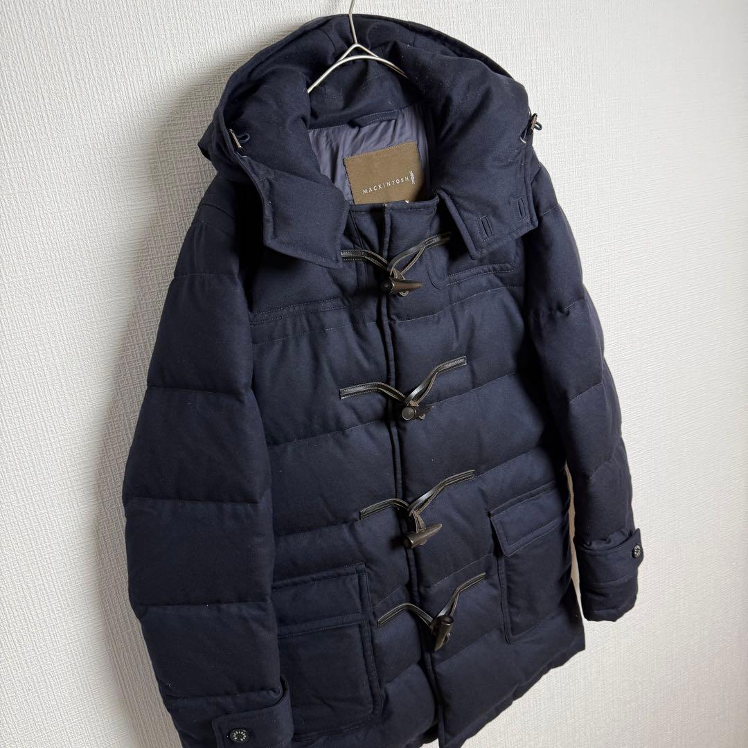 521 MACKINTOSH BADDOCH メンズダッフルダウン 濃紺 フード