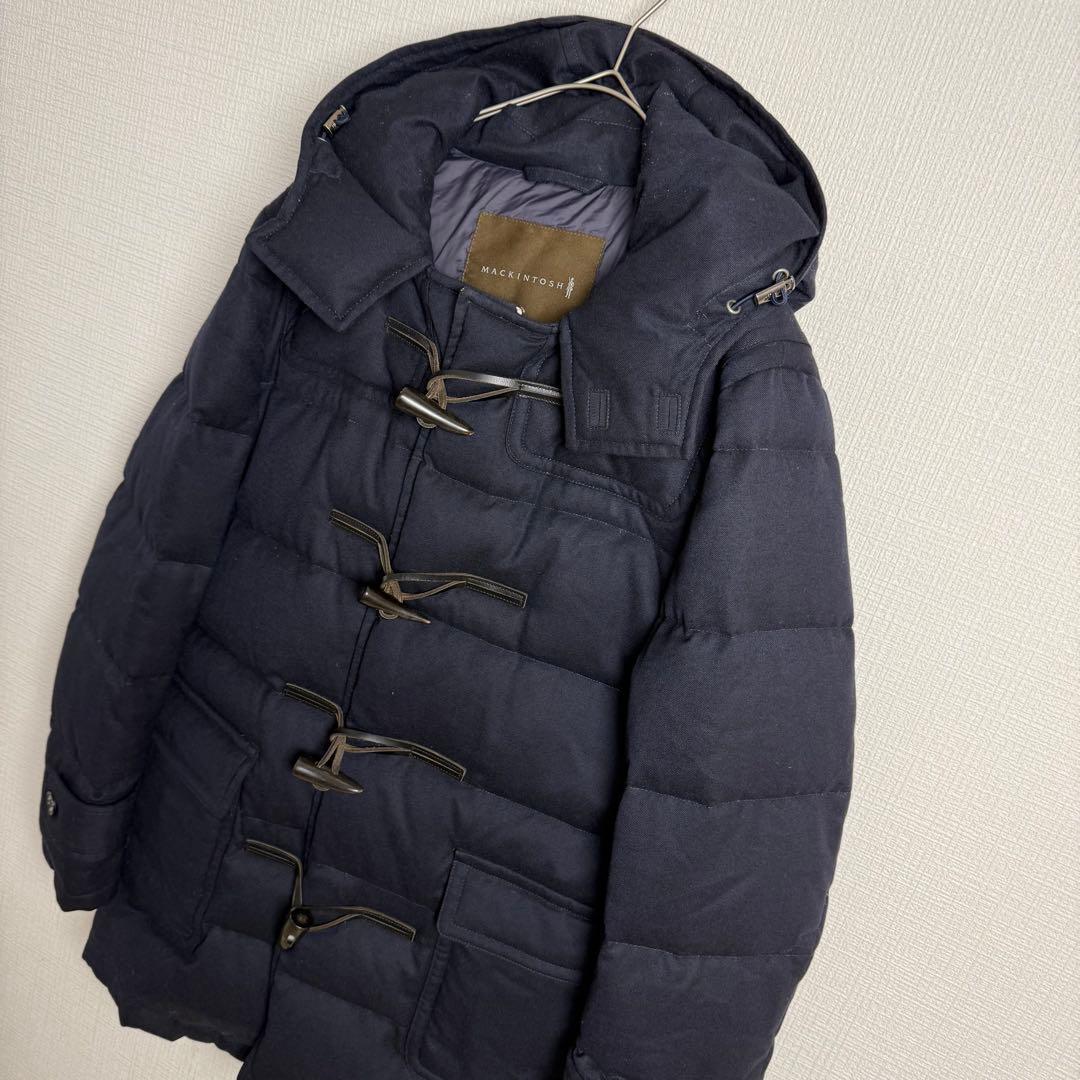 521 MACKINTOSH BADDOCH メンズダッフルダウン 濃紺 フード