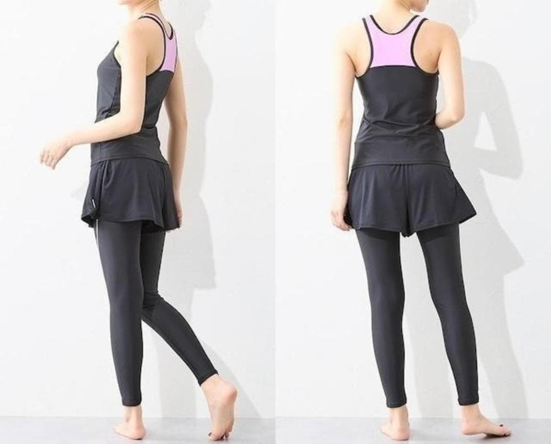 新品☆5L♪フィラFILA♪水陸両用4点セット♪フィットネスにも♪〇B716