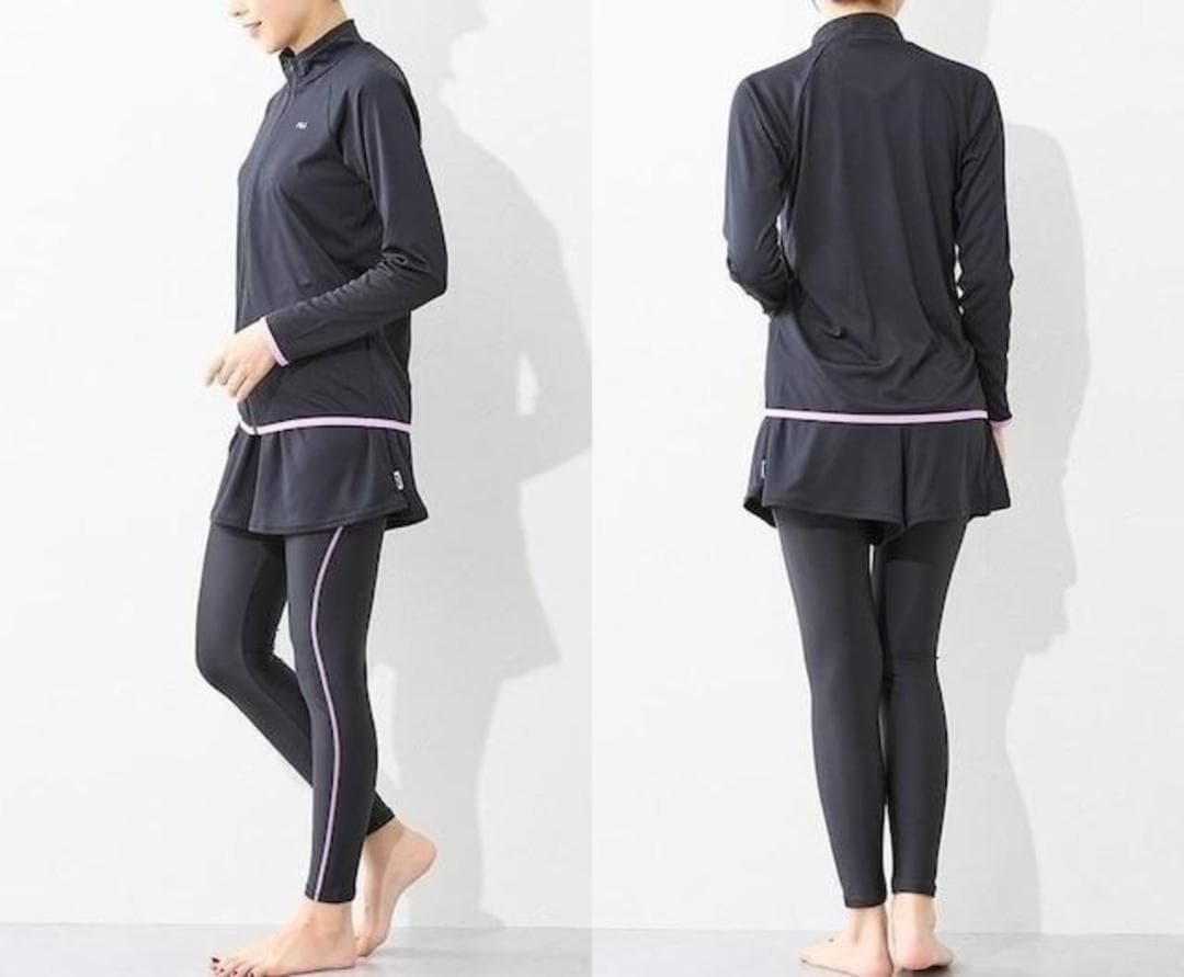 新品☆5L♪フィラFILA♪水陸両用4点セット♪フィットネスにも♪〇B716