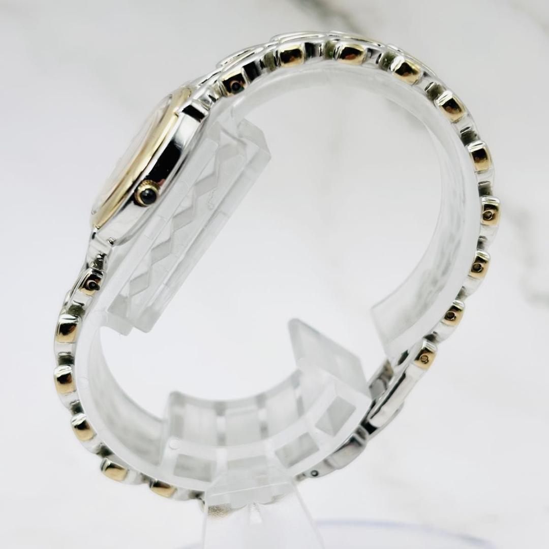 SEIKO エクセリーヌ 白蝶貝ダイヤル コンビ 腕時計 レディース クォーツ