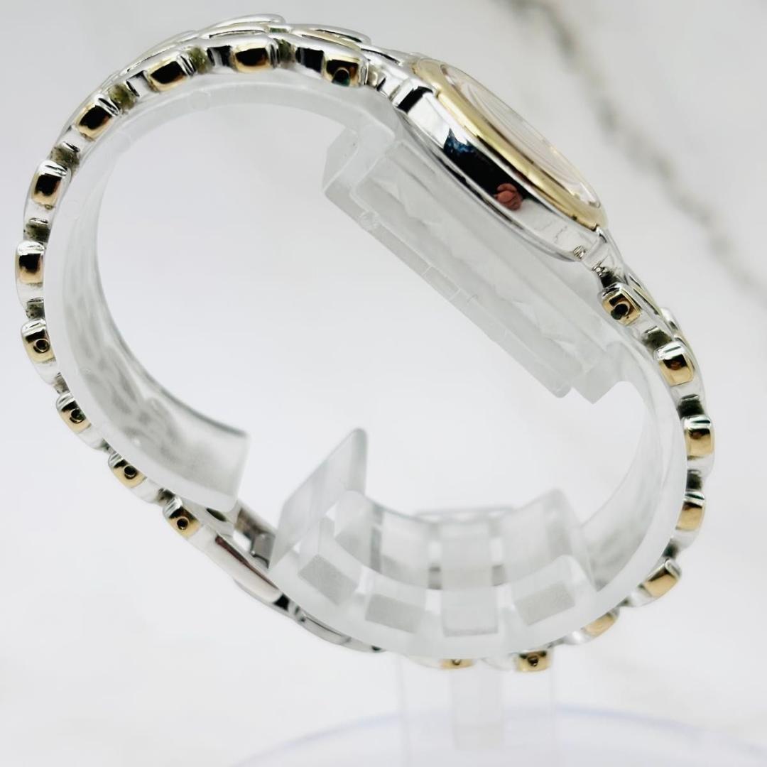 SEIKO エクセリーヌ 白蝶貝ダイヤル コンビ 腕時計 レディース クォーツ