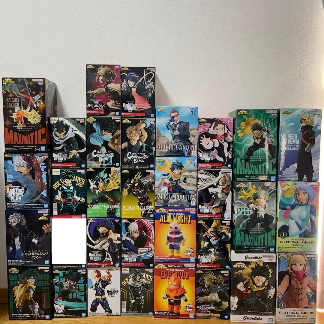 僕のヒーローアカデミア　プライズフィギュア　まとめ売り　30点セット