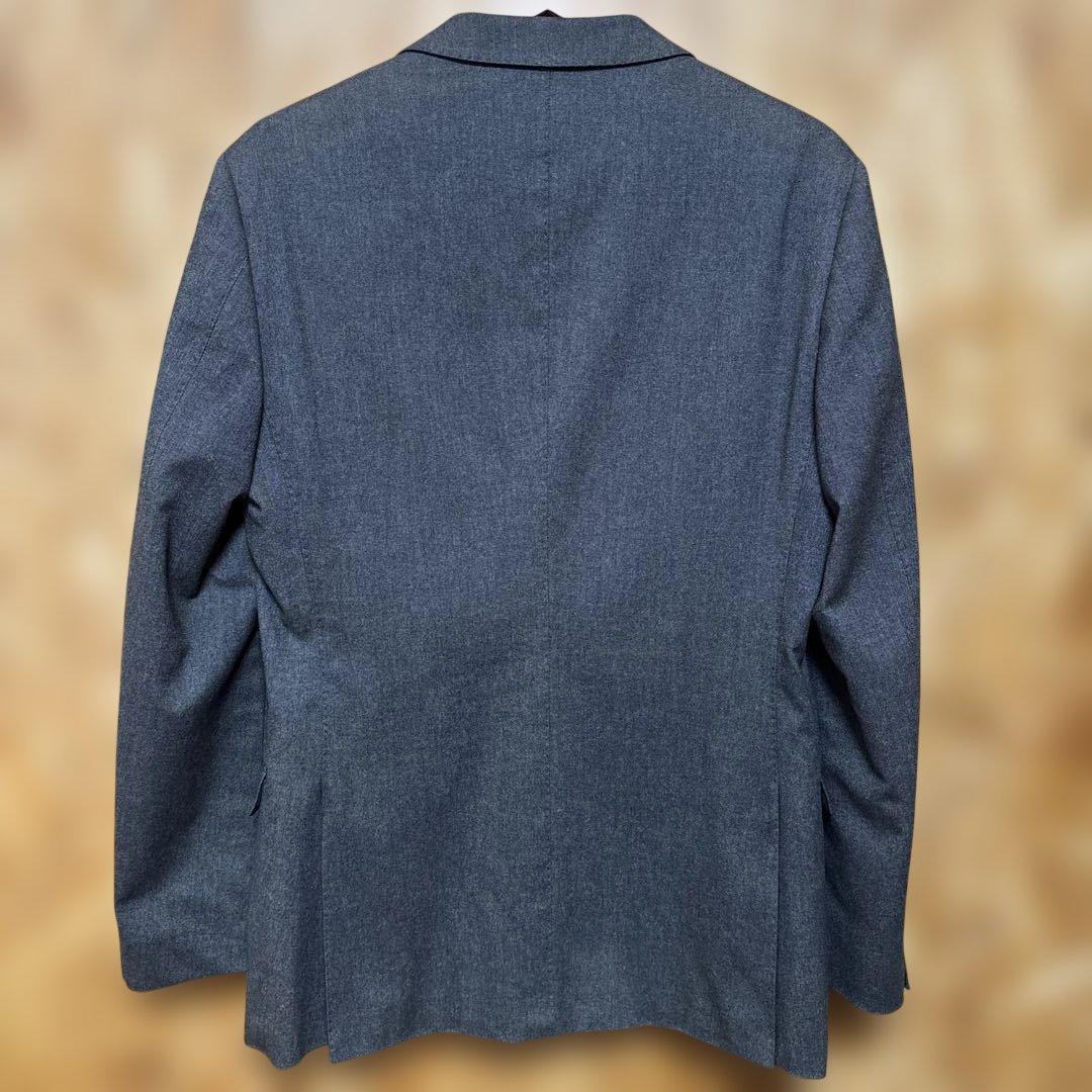 Burberry BLACK LABEL グレー　ジャケット　チェック裏地