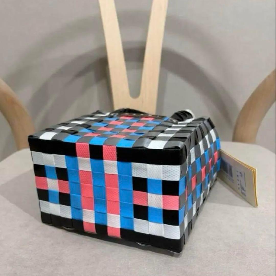 土日値下げ♡新品未使用今季MARNI チェック柄 マイクロバスケット