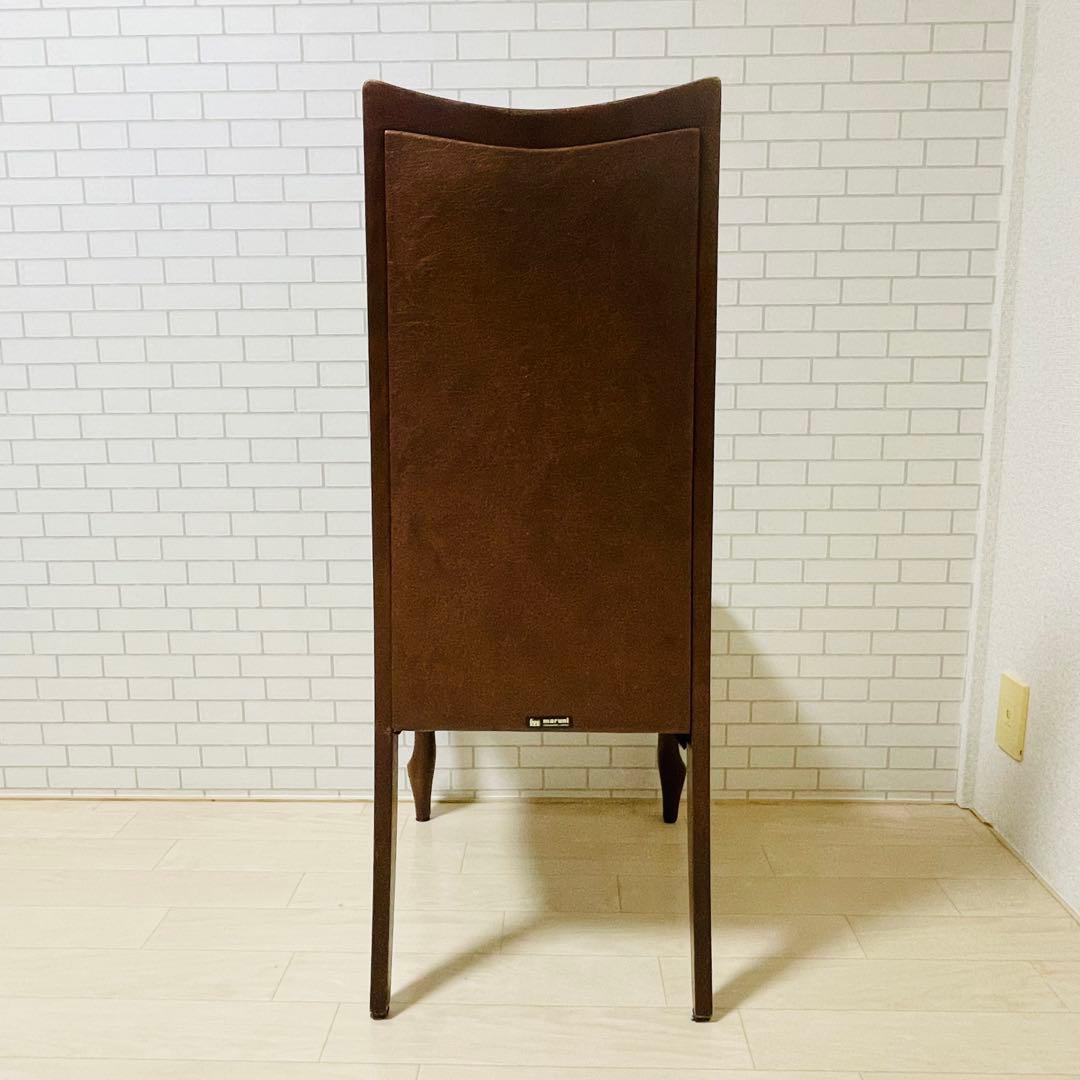 マル二木工 ブラウン ダイニングチェア