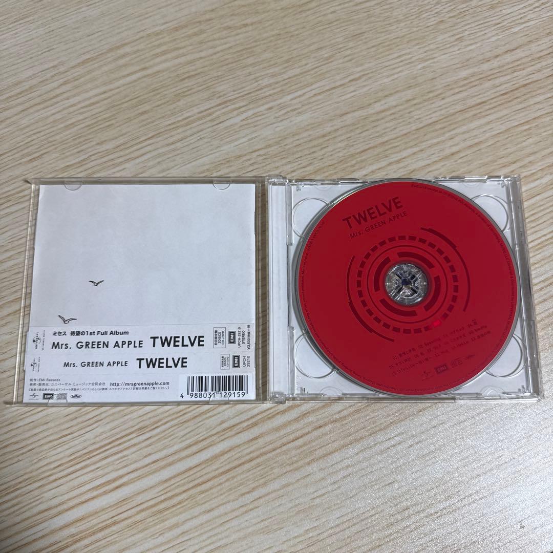 Mrs. GREEN APPLE TWELVE 【初回限定盤】